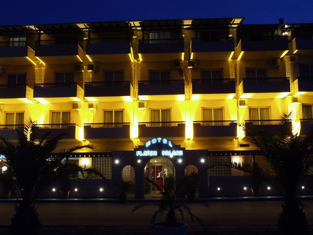 Hotel Platon Beach Olympiakí Aktí Eksteriør bilde